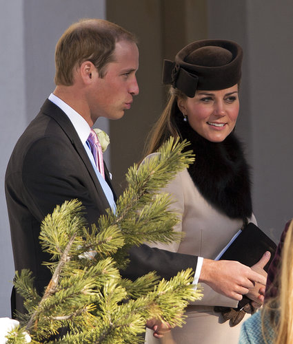 Kate Middleton, Prince William, and Prince Harry attended a friend's March 2013 wedding in Arosa, Switzerland.
Kate Middleton, Prince William, and Prince Harry attended a friend's March 2013 wedding in Arosa, Switzerland.