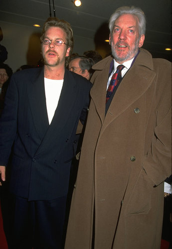 Donald and Kiefer Sutherland Donald and Kiefer Sutherland