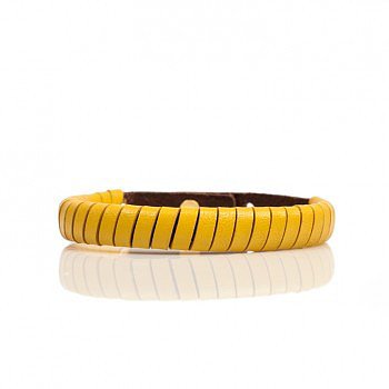 Jesse Stackable Bracelets With Leather Lacing