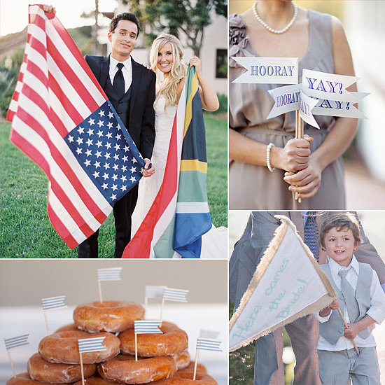 40 Ways to Incorporate Flags in Your Wedding 40 Ways to Incorporate Flags in Your Wedding