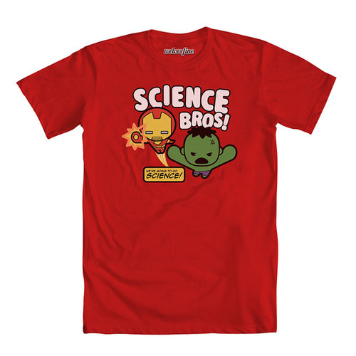 What's the theme of today? Science, bro! Ironman and Hulk love STEM education ($25).
What's the theme of today? Science, bro! Ironman and Hulk love STEM education ($25).