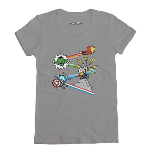 Avengers assemble — into one t-shirt ($25).
Avengers assemble — into one t-shirt ($25).