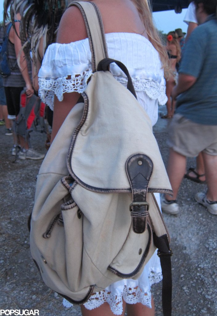 We love the vintage feel of her leather-lined backpack — a hands-free carryall for the girl who wants something a little more timeless.
We love the vintage feel of her leather-lined backpack — a hands-free carryall for the girl who wants something a little more timeless.