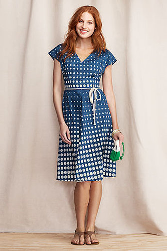 Women's Polka Dot V-neck Dress