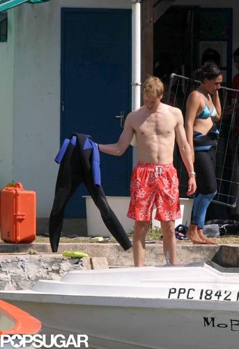 Prince William showed off his fit frame during a trip to Rodrigues Island in August 2004.
Prince William showed off his fit frame during a trip to Rodrigues Island in August 2004.