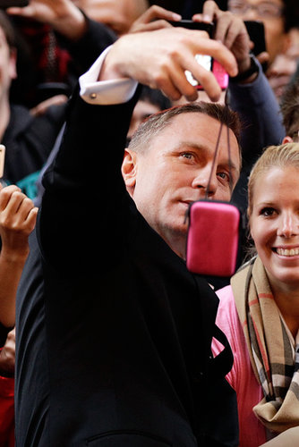 Daniel Craig held onto a camera for a fan while at an event in Australia in November 2012.
Daniel Craig held onto a camera for a fan while at an event in Australia in November 2012.