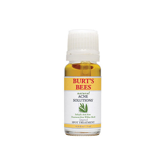 Tea tree oil, a potent acne-fighter, is the main ingredient in Burt's Bees Acne Solutions Spot Treatment ($10), which is excellent for clearing up the occasional spot.
Tea tree oil, a potent acne-fighter, is the main ingredient in Burt's Bees Acne Solutions Spot Treatment ($10), which is excellent for clearing up the occasional spot.
