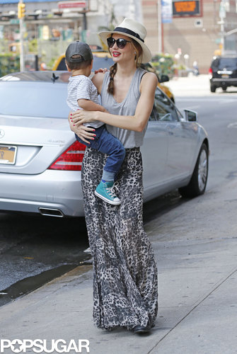Flynn Works the Cameras With His Model Mom Miranda Kerr Flynn Works the Cameras With His Model Mom Miranda Kerr