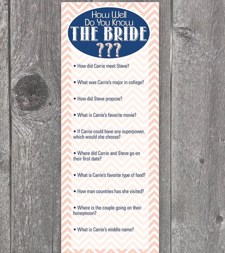 Do You Know the Bride? Do You Know the Bride?