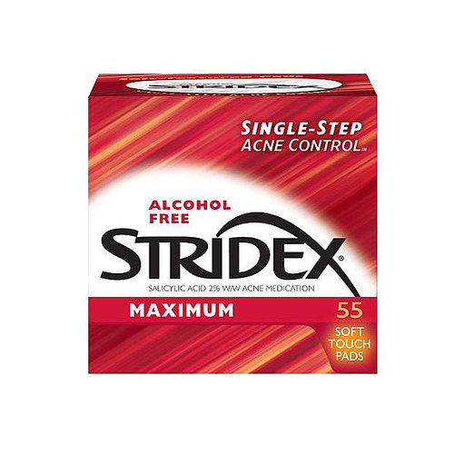 Stridex Acne Pads ($4), your old high school standby, are still a great way to clear up acne.
Stridex Acne Pads ($4), your old high school standby, are still a great way to clear up acne.