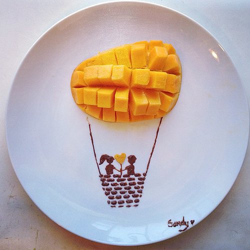 Mango and Nutella star in this sweet hot air balloon creation.
Source: Instagram user sandy0423
Mango and Nutella star in this sweet hot air balloon creation.
Source: Instagram user sandy0423