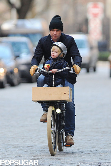 Liev Schreiber went on an NYC bike journey with his son Kai in December 2012.
Liev Schreiber went on an NYC bike journey with his son Kai in December 2012.