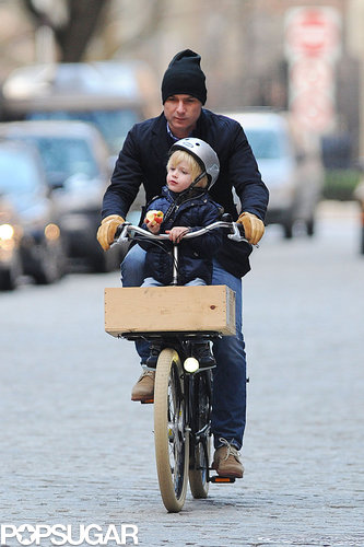 Liev Schreiber went on an NYC bike journey with his son Kai in December 2012.
Liev Schreiber went on an NYC bike journey with his son Kai in December 2012.