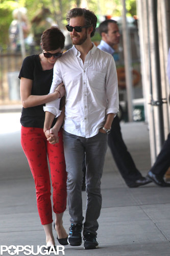Anne and Adam Show a Little PDA in the Big Apple Anne and Adam Show a Little PDA in the Big Apple