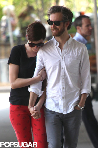 Anne and Adam Show a Little PDA in the Big Apple Anne and Adam Show a Little PDA in the Big Apple
