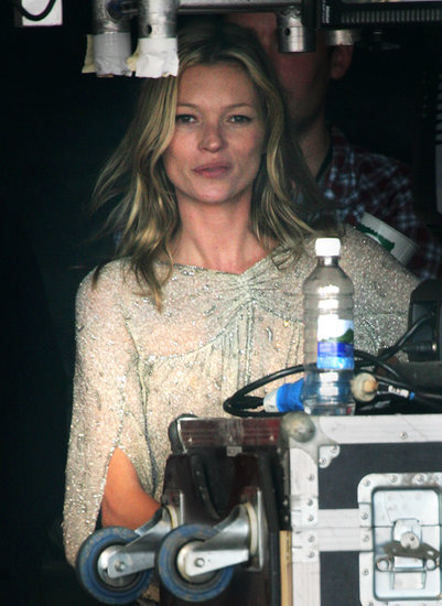 When perching backstage in 2007, she picked a beaded top reminiscent of Almost Famous. This is a total "do."
When perching backstage in 2007, she picked a beaded top reminiscent of Almost Famous. This is a total "do."