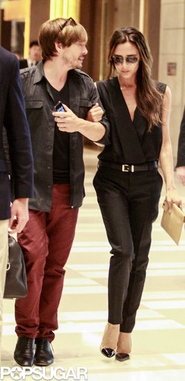 Victoria Beckham Balances Work and Play in Beijing Victoria Beckham Balances Work and Play in Beijing