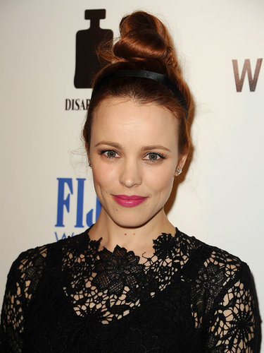 To achieve this impressive topknot, Rachel McAdams had the help of stylist Mark Townsend.
To achieve this impressive topknot, Rachel McAdams had the help of stylist Mark Townsend.