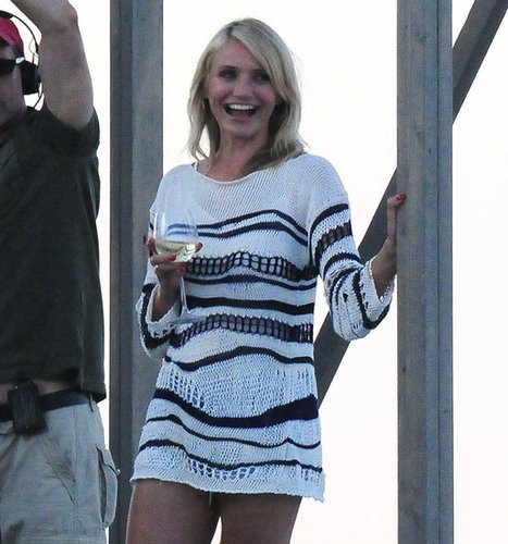 A black-and-white knit sweater — and a glass of wine! — is a good way to beat the Summer chill at night.
To get the onscreen looks you've seen on Cameron and Kate, shop similar pieces below.
A black-and-white knit sweater — and a glass of wine! — is a good way to beat the Summer chill at night.
To get the onscreen looks you've seen on Cameron and Kate, shop similar pieces below.