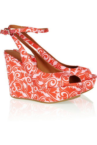 Inject a splash of summery orange into your wardrobe with these Marc by Marc Jacobs wedges ($70, originally $348).
Inject a splash of summery orange into your wardrobe with these Marc by Marc Jacobs wedges ($70, originally $348).