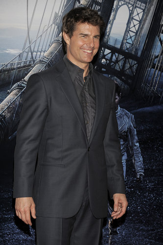 Tom Cruise gave his best smile at the Beunos Aires premiere of Oblivion in March 2013.
Tom Cruise gave his best smile at the Beunos Aires premiere of Oblivion in March 2013.