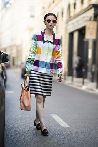 Who says stripes and checks don't go together? Not this trendsetting showgoer.
Source: Le 21ème | Adam Katz Sinding
Who says stripes and checks don't go together? Not this trendsetting showgoer.
Source: Le 21ème | Adam Katz Sinding