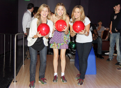 Lo Bosworth, Audrina Patridge, and Lauren Conrad hit the lanes in Orange County in June 2008.
Lo Bosworth, Audrina Patridge, and Lauren Conrad hit the lanes in Orange County in June 2008.