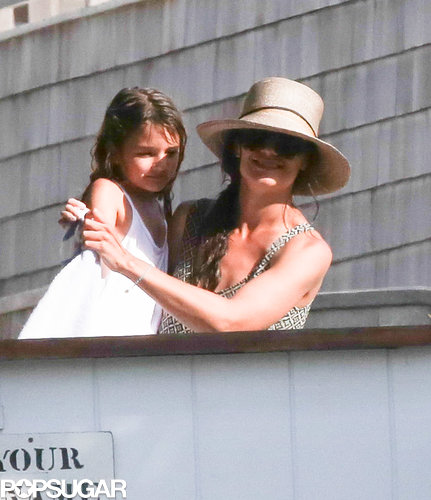 Katie Holmes and Suri Cruise spent the weekend on Long Island.
Katie Holmes and Suri Cruise spent the weekend on Long Island.