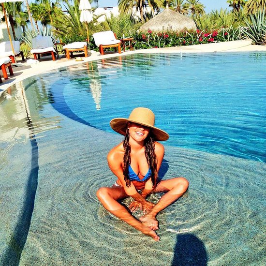 Lea Michele posed in a pool in Cabo.
Source: Twitter user msleamichele
Lea Michele posed in a pool in Cabo.
Source: Twitter user msleamichele