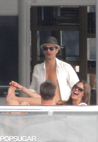 Ryan Seacrest Goes Shirtless For a Flirty Yacht Trip With His New Lady Ryan Seacrest Goes Shirtless For a Flirty Yacht Trip With His New Lady