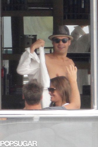 Ryan Seacrest Goes Shirtless For a Flirty Yacht Trip With His New Lady Ryan Seacrest Goes Shirtless For a Flirty Yacht Trip With His New Lady