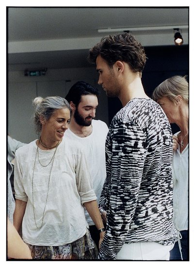 Marant's first-ever menswear piece, a black-and-white long-sleeved t-shirt ($50), is part of her collaboration with H&M.
Source: Instagram user H&M
Marant's first-ever menswear piece, a black-and-white long-sleeved t-shirt ($50), is part of her collaboration with H&M.
Source: Instagram user H&M