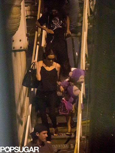 Angelina Jolie, Pax, and Maddox arrived at LAX.
Angelina Jolie, Pax, and Maddox arrived at LAX.