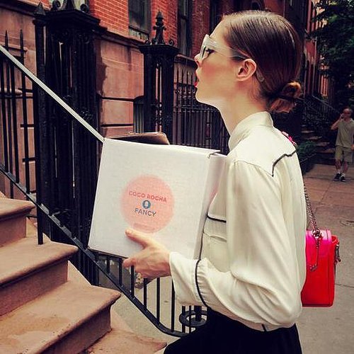 Coco Rocha made a special stop to deliver her signature Fancy gift box in NYC.
Source: Instagram user cocorocha
Coco Rocha made a special stop to deliver her signature Fancy gift box in NYC.
Source: Instagram user cocorocha