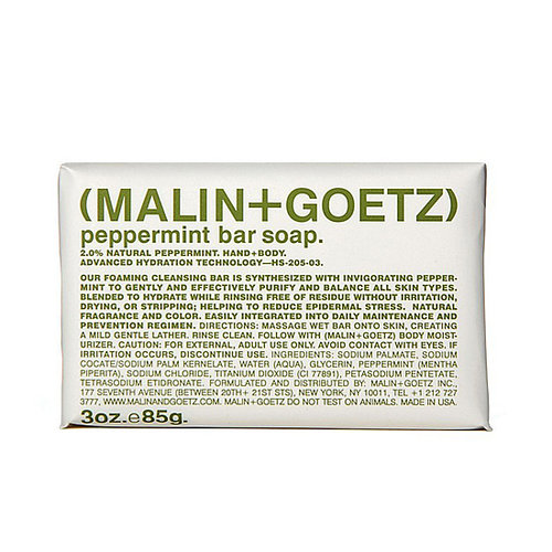 Bar soap more your style? Scrub up with Malin+Goetz Peppermint Bar Soap ($10).
Bar soap more your style? Scrub up with Malin+Goetz Peppermint Bar Soap ($10).