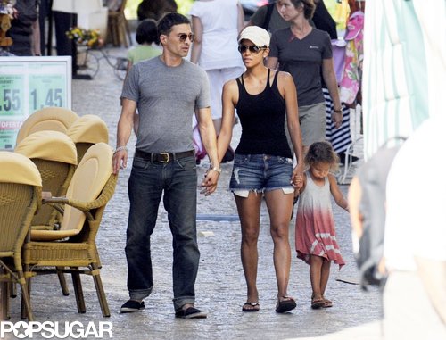 Halle Berry and Olivier Martinez explored Majorca, Spain, with Nahla Aubry in September 2011.
Halle Berry and Olivier Martinez explored Majorca, Spain, with Nahla Aubry in September 2011.