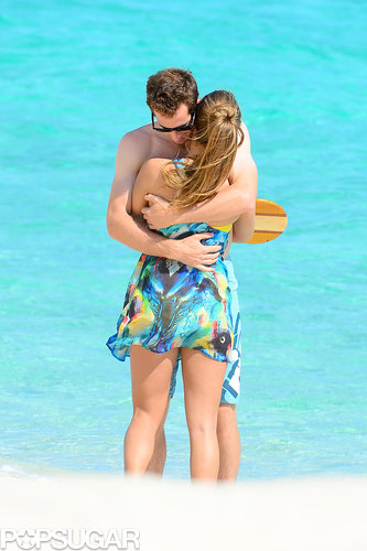 Andy Murray and Kim Sears showed PDA in the sand during a trip to Ibiza, Spain.
Andy Murray and Kim Sears showed PDA in the sand during a trip to Ibiza, Spain.