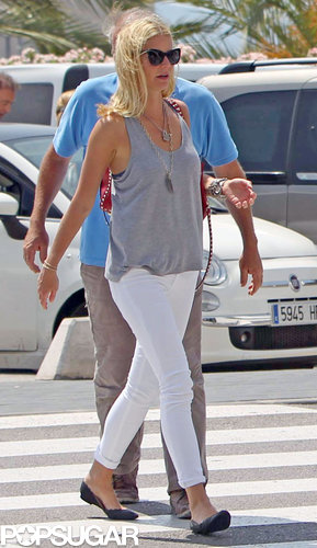 Gwyneth Paltrow Mixes Bikini Time With Family Bonding in Spain Gwyneth Paltrow Mixes Bikini Time With Family Bonding in Spain