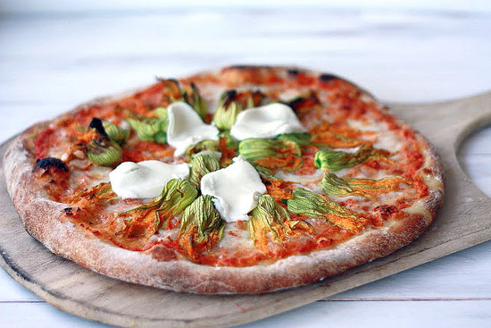 Squash Blossom Pizza Squash Blossom Pizza