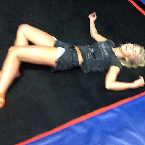 Julianne Hough had fun in a foam pit.
Source: Instagram user juleshough
Julianne Hough had fun in a foam pit.
Source: Instagram user juleshough