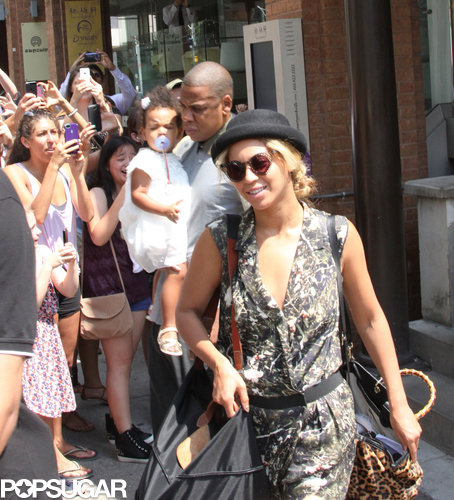 Beyoncé and Jay-Z Make a Pit Stop in Canada With Blue Ivy Beyoncé and Jay-Z Make a Pit Stop in Canada With Blue Ivy