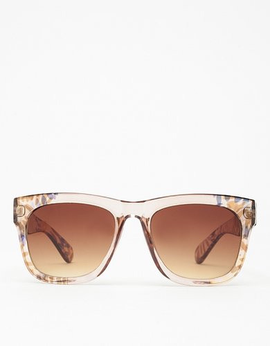 The best way to accessorize tanned Summer skin? Neutral-hued sunnies of course, like this Need Supply Co. pair ($18).
The best way to accessorize tanned Summer skin? Neutral-hued sunnies of course, like this Need Supply Co. pair ($18).