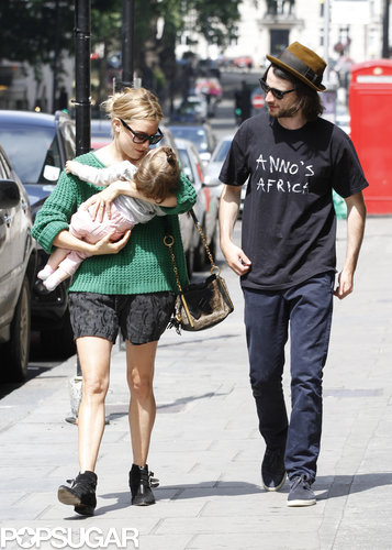Sienna Walks Off Marlowe's Tears in London Sienna Walks Off Marlowe's Tears in London