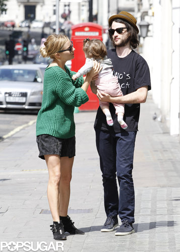 Sienna Walks Off Marlowe's Tears in London Sienna Walks Off Marlowe's Tears in London