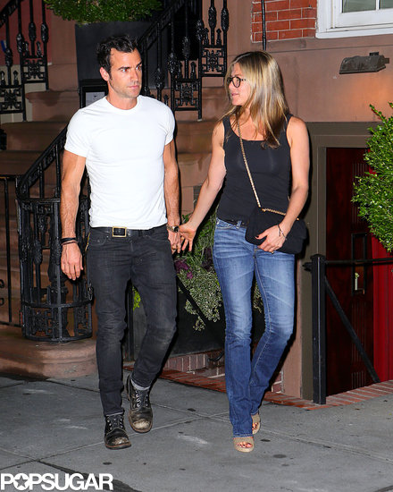 Jennifer Aniston Heads Back to the Set After a Hot Date With Justin Theroux Jennifer Aniston Heads Back to the Set After a Hot Date With Justin Theroux