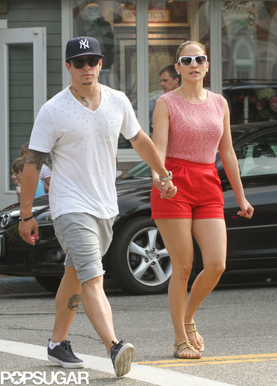 J Lo Shows Prebirthday PDA With Casper in the Hamptons J Lo Shows Prebirthday PDA With Casper in the Hamptons