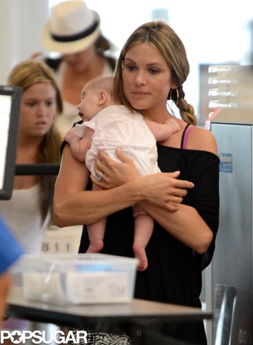Danneel Harris Jet-Sets With Baby Justice Jay Ackles Danneel Harris Jet-Sets With Baby Justice Jay Ackles