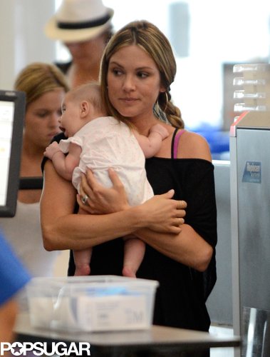 Danneel Harris made the first appearance with her daughter since giving birth last month.
Danneel Harris made the first appearance with her daughter since giving birth last month.