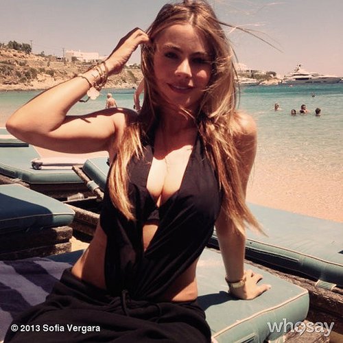 Sofia Vergara posed while lying out on the beach.
Source: Sofia Vergara on WhoSay
Sofia Vergara posed while lying out on the beach.
Source: Sofia Vergara on WhoSay