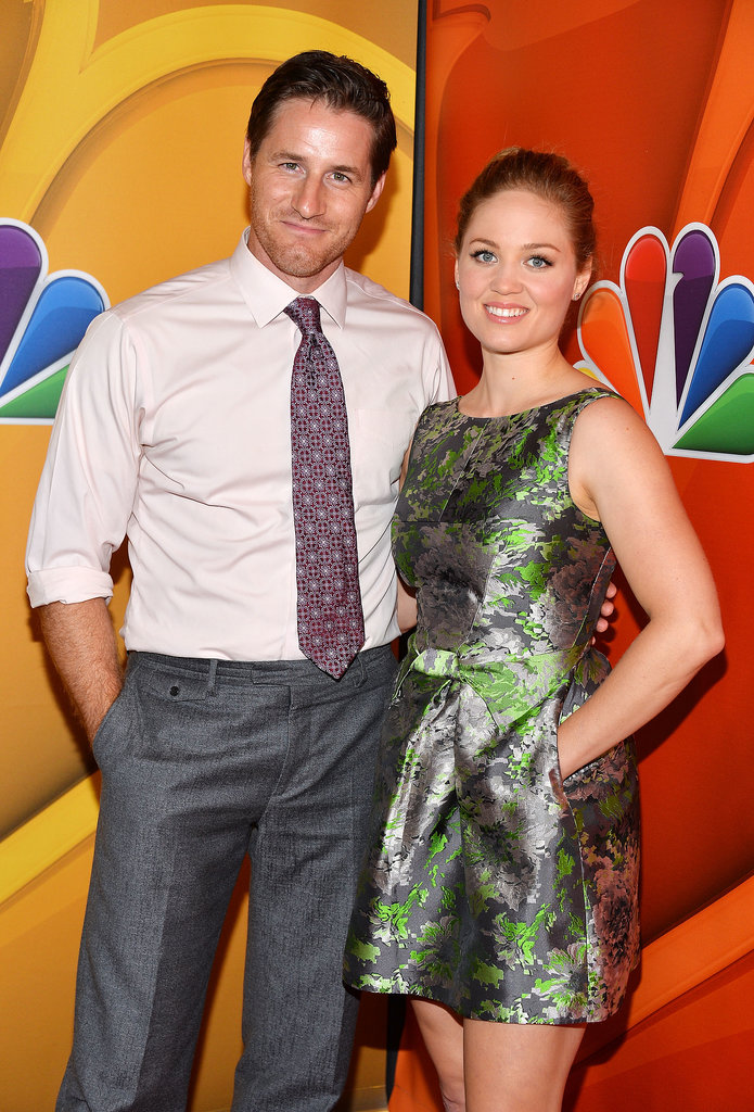 Erika Christensen posed with Sam Jaeger at the Summer TCA Press Tour.
Erika Christensen posed with Sam Jaeger at the Summer TCA Press Tour.